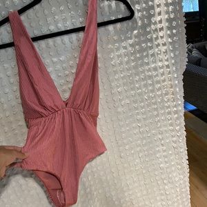 Tori Praver Brand one piece brand new with tags and liner tie back